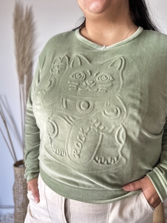 Buzo gatito de la fortuna -  Tienda Enriqueta Ciudad Jardin - Calzado y ropa con estilo para mujeres reales