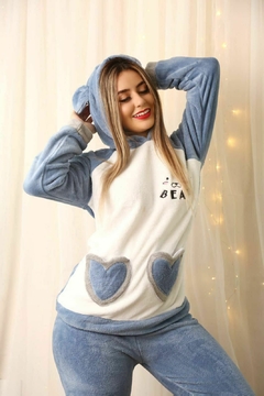 Pijama fur bear en internet