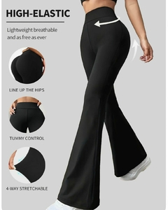 Leggings flare push up - comprar en línea