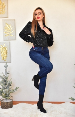 Chamarra Melanie terciopelo - comprar en línea