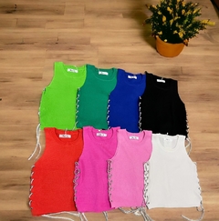 Blusa cordones