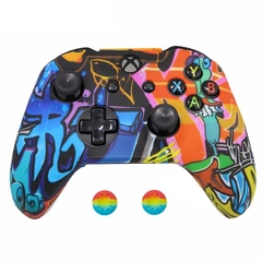 Imagem do Para Xbox One XS Controller Gamepad Camo Capa de Silicone Pele Grip Capa Protetora para Xbox One Joystick Fino