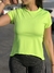 Remera Edge verde flúor (Lycra)