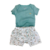 Conjunto body + short - Coleção Ursos - SUEDINE 100% Algodão - comprar online