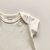 Macacão curto off white - Coleção Baby Básico – ALGODÃO EGÍPCIO na internet