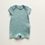 Macacão curto verde - Coleção Baby Básico – ALGODÃO EGÍPCIO - comprar online