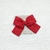 Laço Mari Vermelho - Tecido Linho - comprar online