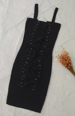 vestido tubinho Preto