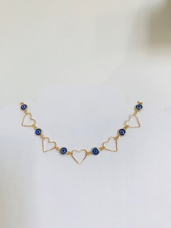 Choker folheada premium