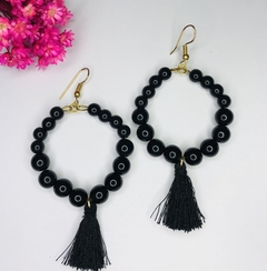 brinco biju tassel