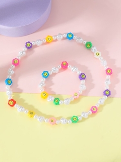 kit colar e pulseira