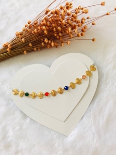 pulseira folheada premium