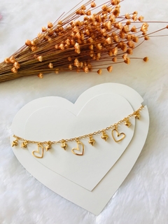 pulseira folheada premium