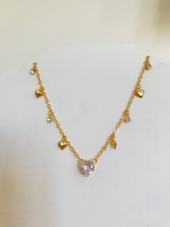 Choker folheada premium