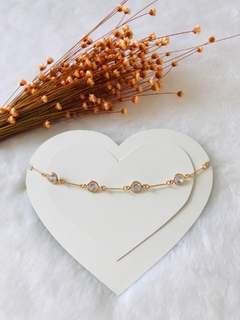 pulseira folheada premium