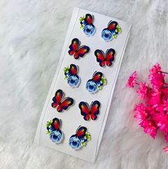 Adesivo 3D para unhas