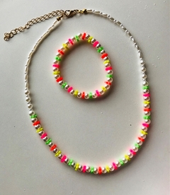 kit colar e pulseira