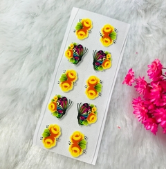 Adesivo 3D para unhas