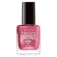 esmalte pink crystals avon