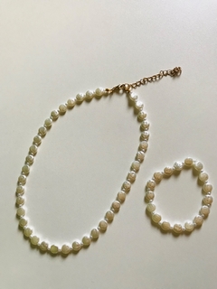 kit colar e pulseira