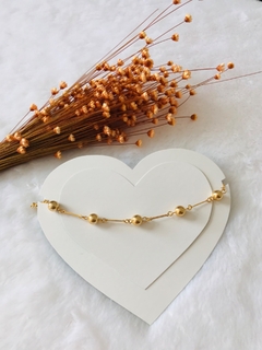 pulseira folheada premium