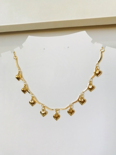 choker folheada