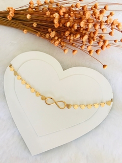 Choker folheada premium