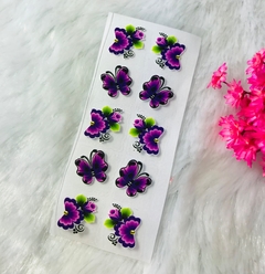 Adesivo 3D para unhas