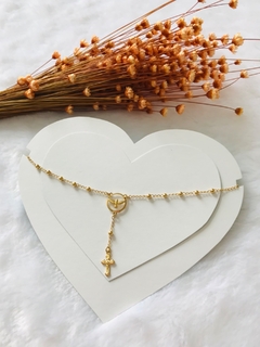 pulseira folheada