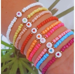 kit pulseiras coloridas