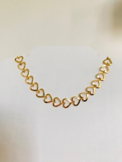 Choker folheada premium