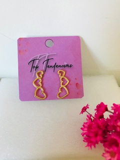 brinco folheado Ear Cuff