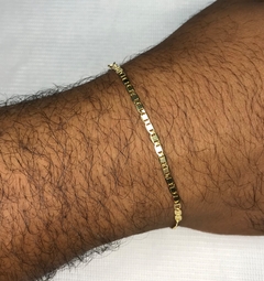 pulseira masculina semi joia - comprar online