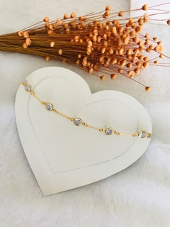Choker folheada premium