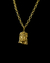 CORRENTE COM PINGENTE CADEADO ELO DUPLO 6MM + CRISTO HUNGRIA MÉDIO - comprar online
