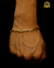 CONJUNTO BANHADO: CORRENTE + PULSEIRA TIJOLINHO QUINA 5MM - loja online