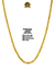 Imagem do CONJUNTO BANHADO: CORRENTE + PULSEIRA INDIANA 4MM
