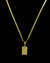 CONJUNTO: CORRENTE PIASTRINE 2MM + PINGENTE SALMO 23 P - comprar online