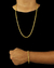 CONJUNTO: CORRENTE + PULSEIRA / ELO BAIANO 5MM