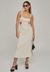 Vestido Canelado
