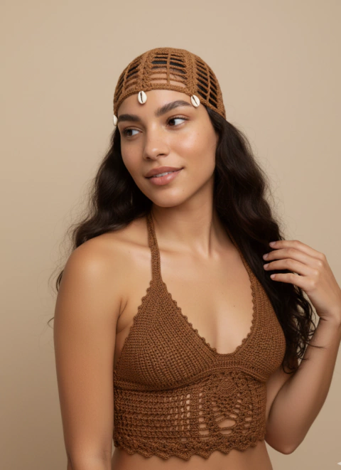 Top em Crochê Craft