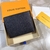 Carteira lv black - loja online