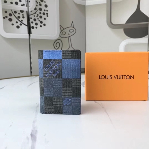 Carteira lv blue