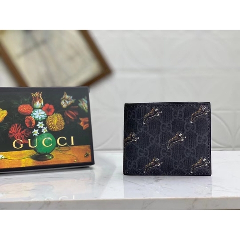 Carteira Gucci "GG Black"
