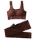 CONJUNTO TOP E CALÇA MARROM