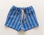 Short Pile azul - comprar online