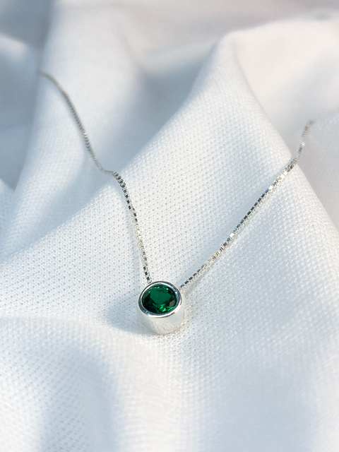 Colar Light Circle - Prata 925