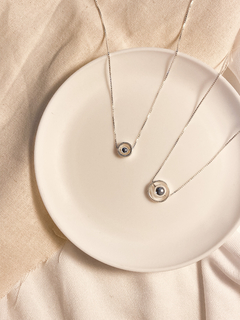 Colar Saturno - Prata 925 - loja online
