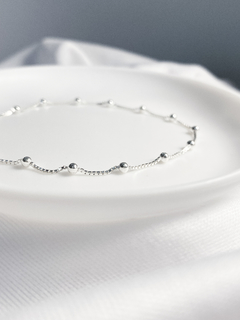Pulseira Bolinhas - Prata 925