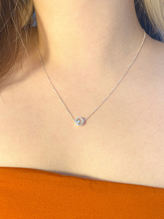 Colar Saturno - Prata 925 - comprar online